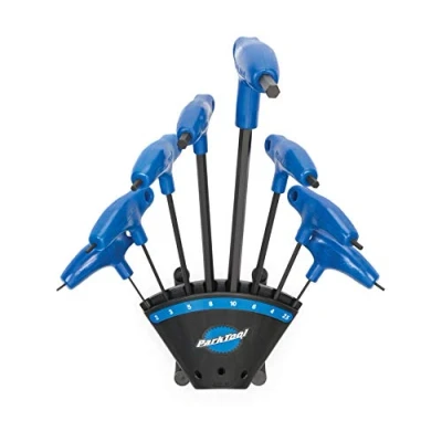 Image de Park Tool PH 1.2 Jeu de clés hexagonales à poignée P avec outil support, bleu