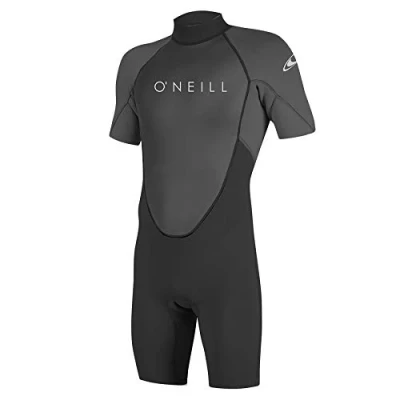 Image de O&#039;Neill Wetsuits Reactor 2 2mm Back Zip Spring Combinaison Men&#039;s, Noir/Graphite, L