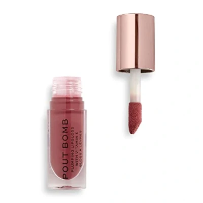 Image de Makeup Revolution POUT BOMB Plumping Gloss Gloss, Taille: 4.6 ml, Sauce