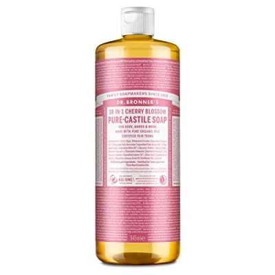 Image de Dr. Bronner&#039;s Savon liquide, Fleurs de cerisier 945 ml