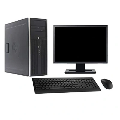Image de PC Tour HP Elite 8300 Ecran 19&quot; Intel i7 3770 RAM 32Go SSD 120Go Windows 10 Wifi