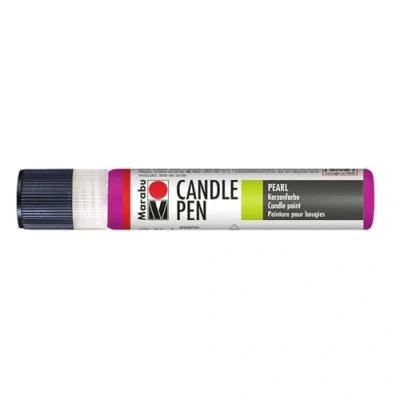 Image de Marabu 18050009211 bougie Liner Violet Crémeuse Peinture cirée douce à base d&#039;eau Résistant la lumière Inodore aux intempéries Décoration de légère 25 ml