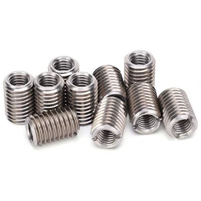 Image de Écrou De Réduction, 10 Pièces Réparation Fendu M12 Filetage Mâle Adapté Aux Ordinateurs D&#039;automobile D&#039;aviation