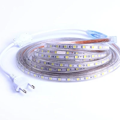 Image de DUVERT Ruban à Led, Bande Lumineux Bandeau Led 220v, 5050 IP65 Etanche Strip Blanc Froid (20m)