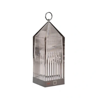 Image de Kartell Lantern Portable Lampe de Table V2 Smoke