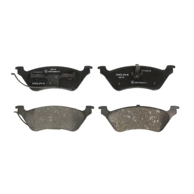 Image de DELPHI LP1694 Jeu de plaquettes frein non préparé pour indicateur d&#039;usure avec tôle anti bruit sans accessoires CHRYSLER: VOYAGER 4