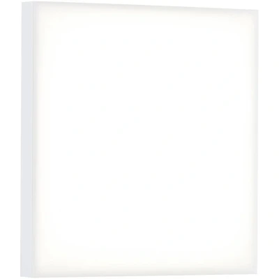Image de Paulmann 79816 LED Abia carré incl. 1x13 watts Éclairage Blanc dépoli Panneau lumineux Métal Luminaire de plafond 3000 K, 13 W, Warm white, ▭ 225x225mm