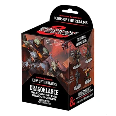 Image de Dungeons &amp; Dragons D&amp;D Icons of The Realms: Dragonlance Booster (25) Lot de 4 figurines, assortiment aléatoire, pré peintes