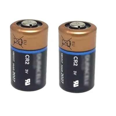 Image de 2 pièces CR2 pour Les Caméras Fashlight d’Urgence Photo DLCR2 ELCR2 EL1CR2 3V Batterie au Lithium D uracell