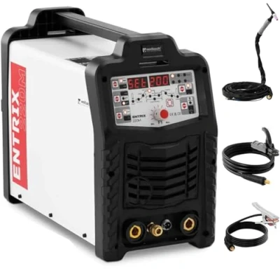 Image de welbach ENTRIX 220M Poste à souder TIG 200 A Facteur de marche 60% LED Numérique Pulse professionnel