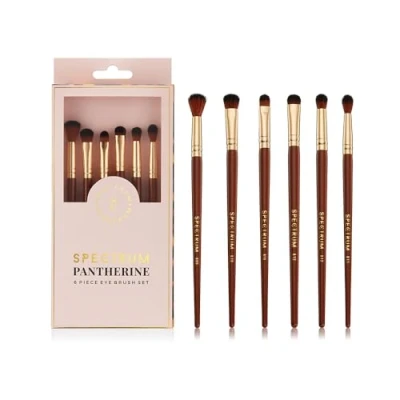 Image de Spectrum Pantherine 6 Piece EYE Set de brosses à maquillage, Femme, Taille: One Size,