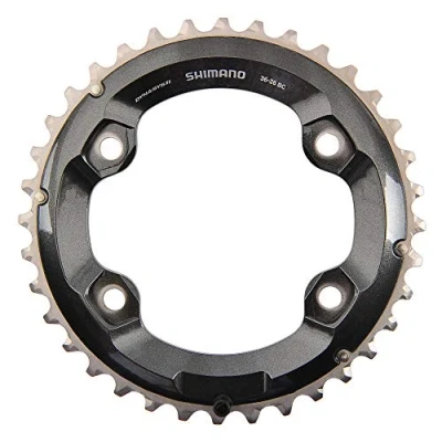 Image de SHIMANO Deore XT FC M8000 Plateau 2 Vitesse, Noir, Uni