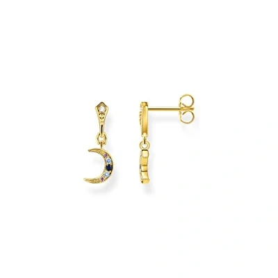 Image de Thomas Sabo, Boucles d&#039;oreille argent sterling Oxyde de Zirconium femme, Or, 1,8cm H2204 959 7