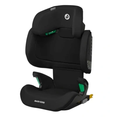 Image de Maxi Cosi Rodifix R i Size, Siège auto ISOFIX, 3 à 12 ans, 100 150 cm, Technologie ClimaFlow, Protection G CELL contre chocs latéraux, Hauteur réglable, Bouclage rapide et facile, Authentic Black