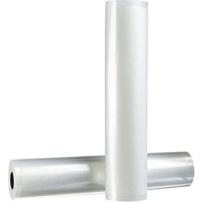 Image de Amazon Basics Rouleaux Réutilisable pour appareil de mise sous vide, 28 cm x 500 cm, Lot 2