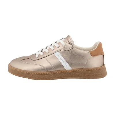 Image de TOM TAILOR Femme 9590150001 Basket, Or, 41 EU