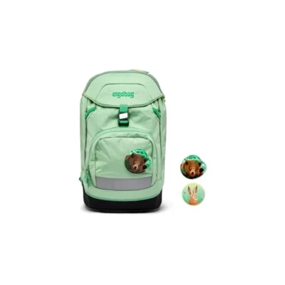 Image de ergobag Prime Pinebear Sac à Dos, Multicolore, Taille Unique Mixte Enfant