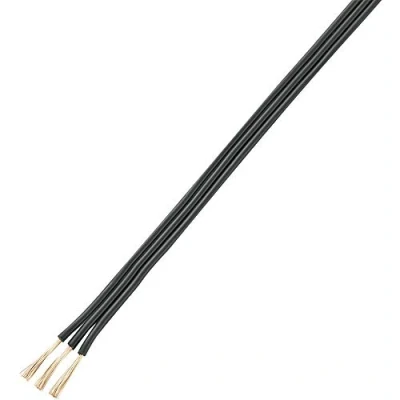 Image de Fil de câblage TRU COMPONENTS NYFAZ/CCA 1566991 3 x 0.75 mm² noir 20 m