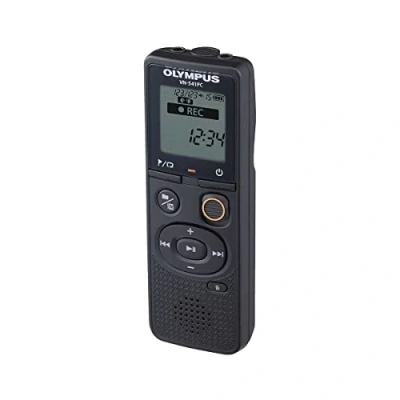 Image de Olympus VN 541 PC Enregistreur vocal numérique de haute qualité avec microphone omnidirectionnel, enregistrement par simple pression d&#039;une touche, réduction du bruit, filtre passe bas, mémoire 4 Go