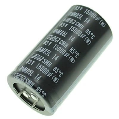 Image de Condensateur Elko radial 15000µF 63V électrolytique Snap In jusqu&#039;à 85C 15000uF Electrolytic Capacitor from United Chemi Con
