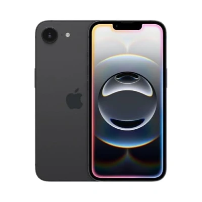 Image de Apple iPhone 16e, 128 Go, Noir (Reconditionné)