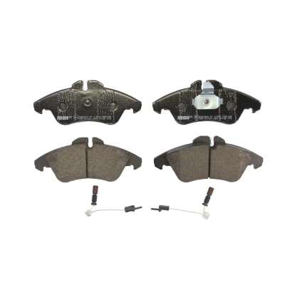 Image de FERODO PREMIER ECO FRICTION FVR1038 Jeu de plaquettes frein contact signal d&#039;usure inclus avec clip piston sans accessoires