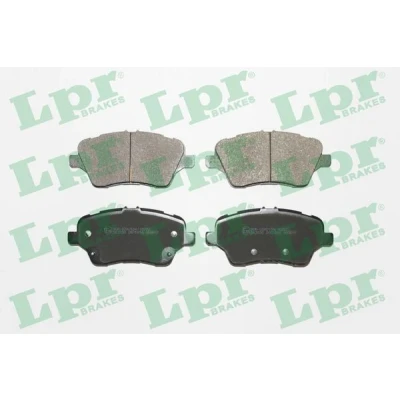 Image de LPR 05P1856 Jeu de plaquettes frein FORD: FIESTA 6, B Max, 6 Van