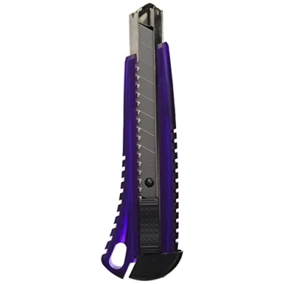 Image de Rapesco RCK002A1 Cutter Rétractable 18 mm, Violet ou Bleu