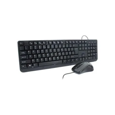 Image de Mobility Lab Pack Clavier + Souris Gamma Combo Filaire USB ML309415 Noir