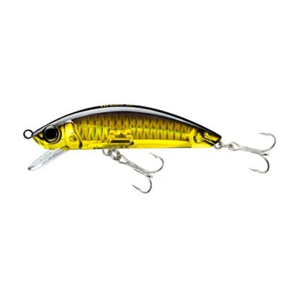 Image de Yo Zuri Leurre Flottant 3D Inshore Minnow 8,9 cm Or Noir