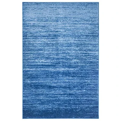 Image de Safavieh Mcr4571d Adirondack Collection Adr113 a Argenté et Noir Zone Tapis, Polypropylène, Light Blue/Dark Blue, 3&#039; x 5&#039;