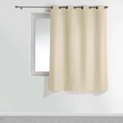 Image de Douceur d&#039;Intérieur 1609126 Rideaux, Polyester, Naturel, 140 x 180 CM