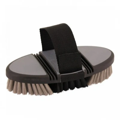 Image de Horse Guard Brosse à panser SoftTouch HG Gris/Noir
