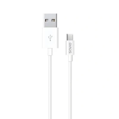 Image de Savio CL 124 câble USB 2.0 2 m A Micro B Blanc Neuf