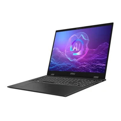 Image de MSI Prestige 16 AI+ Evo B2VMG 004FR Intel Core Ultra 7 258V Ordinateur portable 40,6 cm (16 ) UHD+ 32 Go LPDDR5x SDRAM 1 To SSD Wi Fi (802.11be) Windows 11 Pro Gris Neuf