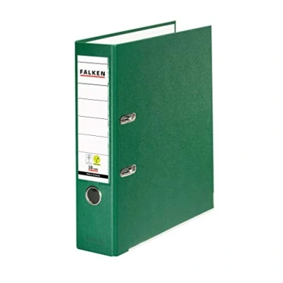 Image de Falken Classeur Rigide Largeur du dos : 80 mm. breit vert
