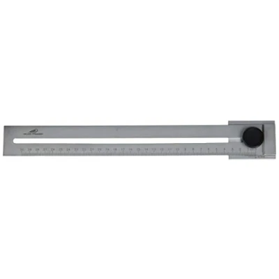 Image de helios preisser 0321303 Trusquin plat avec bord rigide pour marquage