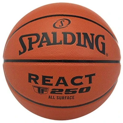 Image de Spalding React TF 250 Ball 76803Z, Unisex basketballs, Orange, 5 EU