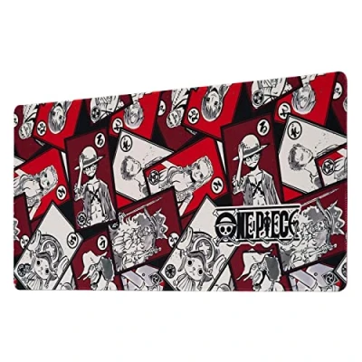 Image de Grupo Erik Tapis de Souris Gamer XXL One Piece Bureau 80 x 35 cm, Sous Licence Officielle Main, Anime