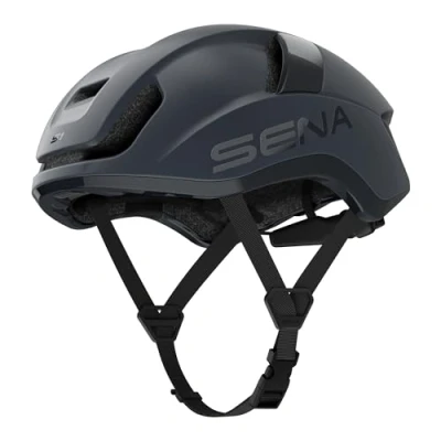Image de Sena S1 Casque de vélo Route à Mesh Intercom Unisex Adult, Matte Gray, L