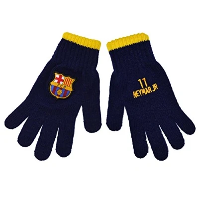Image de Fc Barcelone Gants Barça Neymar Jr Collection officielle Taille enfant garçon 6/8 ans