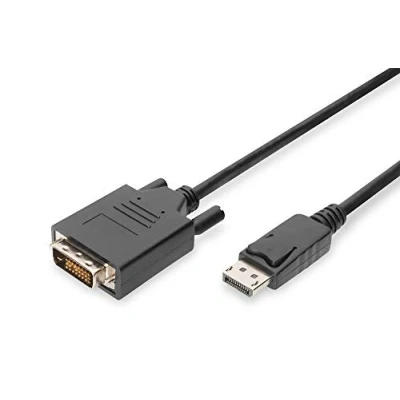 Image de Câble CONRAD Display Port / DVI 24+1 2m Noir
