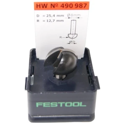 Image de Festool Fraise à gorge creuse HW S8 R12,7