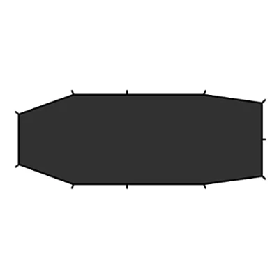 Image de Fjällräven Endurance 2 Footprint Black Accessoire pour tente