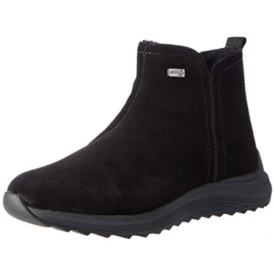 Image de Remonte Femme D5771 Botte Tendance, Noir 02, 41 EU X Large