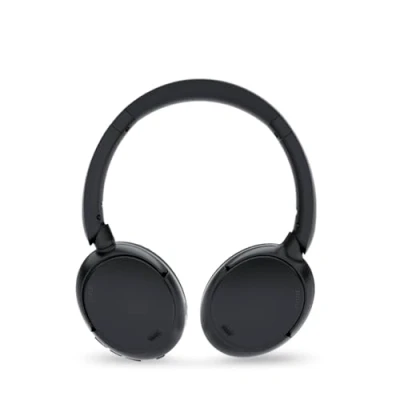 Image de Prixton Live Pro ANC Casque et Micro Audio/Casque Audio pc pour Gaming teletravail Anti Bruit Bluetooth Wireless EVA Rond Noir, Pliable, inhabitable