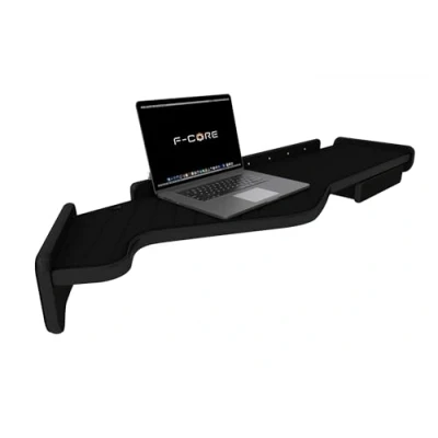 Image de F CORE Tablettes Tableau de Bord Camion compatibilité pour IVECO STRALIS 01.02 12.12 Double Active Space avec tiroir Panneau LED Noir