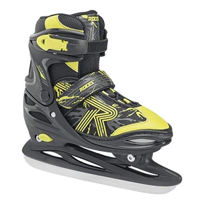 Image de Roces Garçon Jokey 3.0 Ice skates, Noir Jaune, 26 29 EU