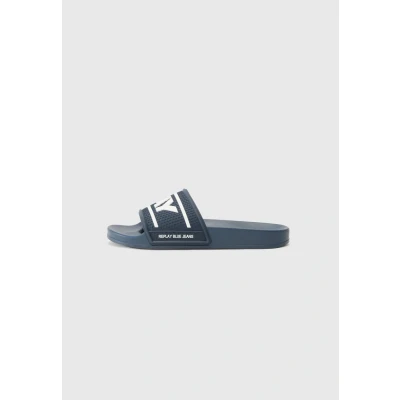 Image de Replay UP Total Chaussons, Homme, Taille: 44, Navy/white Matière synthétique