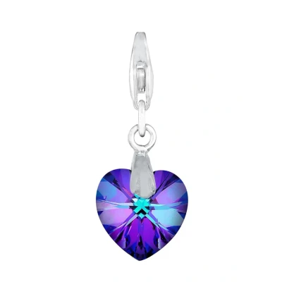 Image de Elli Heart Crystal Pendentif, Femme, Taille: One Size, Violett